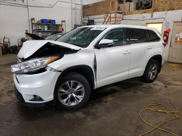 toyota highlander 2016 5tdbkrfh7gs347398