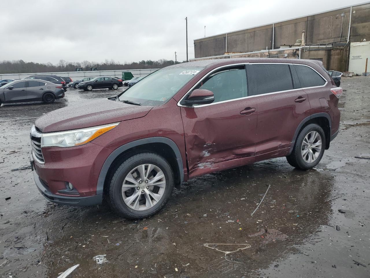 toyota highlander 2015 5tdbkrfh8fs215006