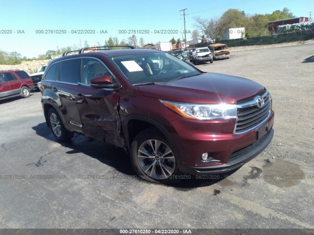 toyota highlander 2016 5tdbkrfh8gs283792