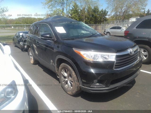 toyota highlander 2014 5tdbkrfh9es051179