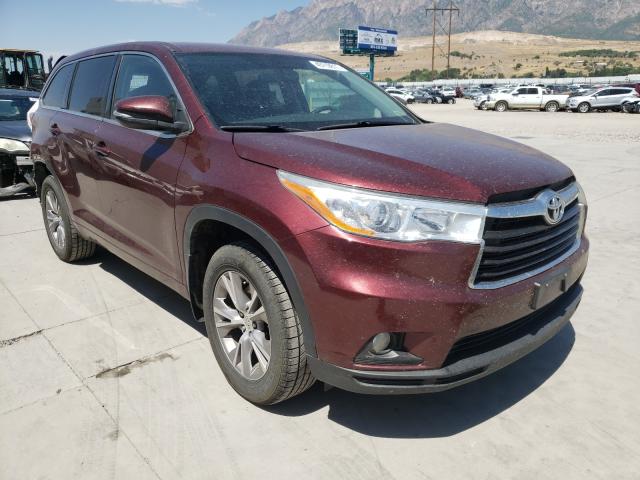 toyota highlander 2014 5tdbkrfh9es061257