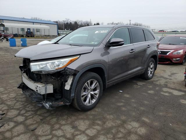 toyota highlander 2015 5tdbkrfh9fs162414