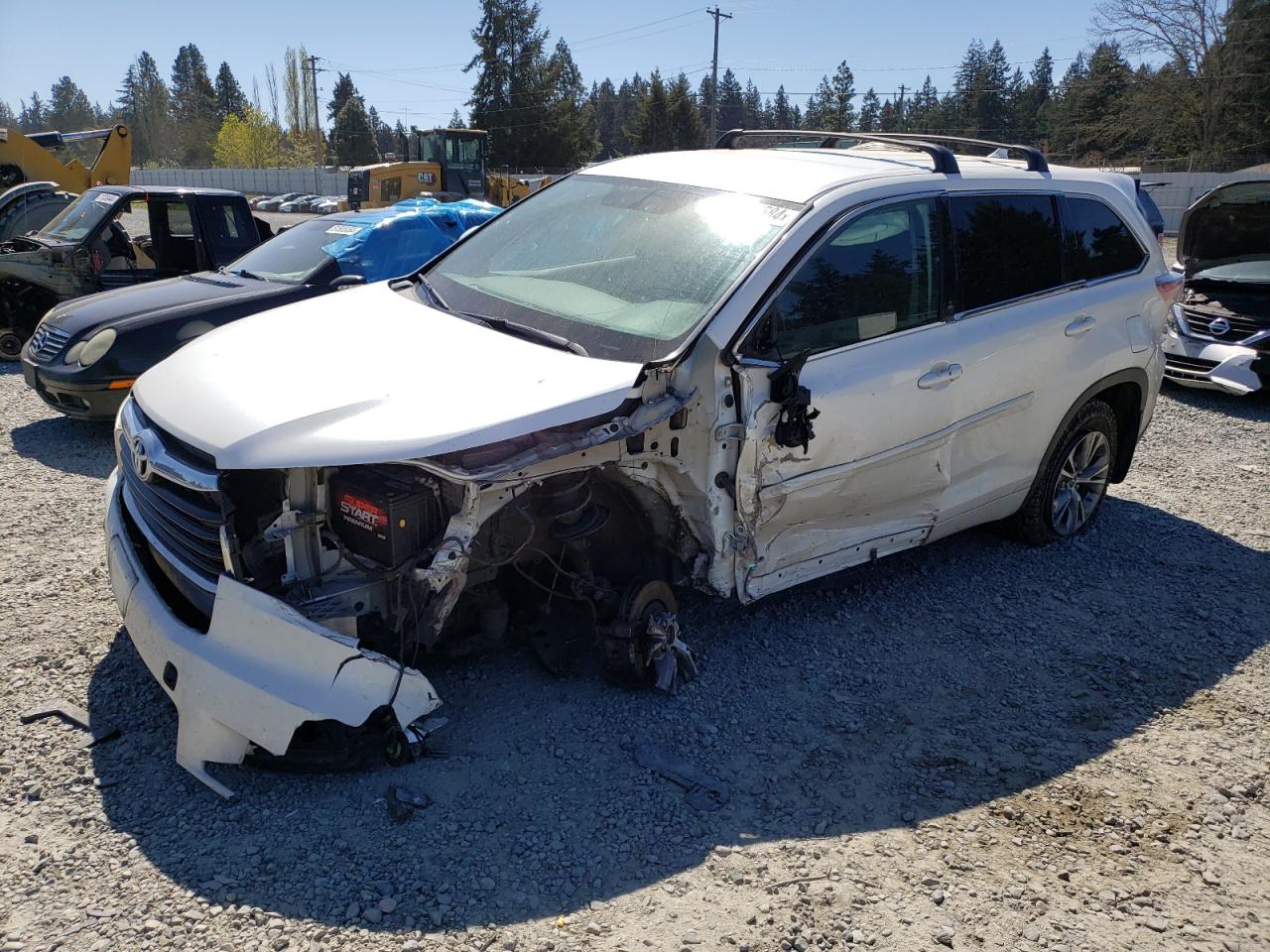 toyota highlander 2016 5tdbkrfh9gs300390