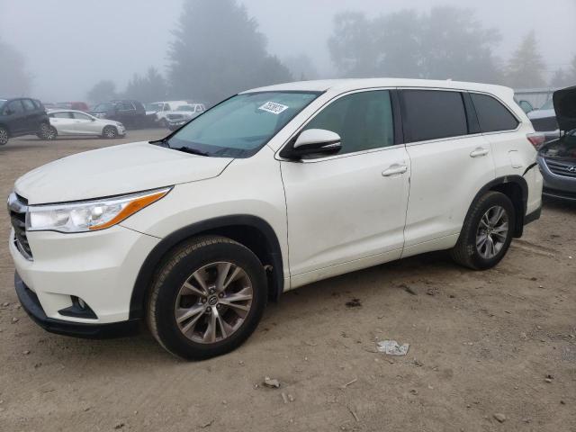 toyota highlander 2016 5tdbkrfhxgs266959