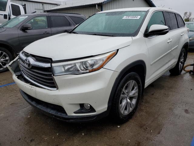 toyota highlander 2016 5tdbkrfhxgs297290