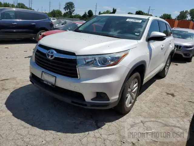 toyota highlander 2016 5tdbkrfhxgs300818