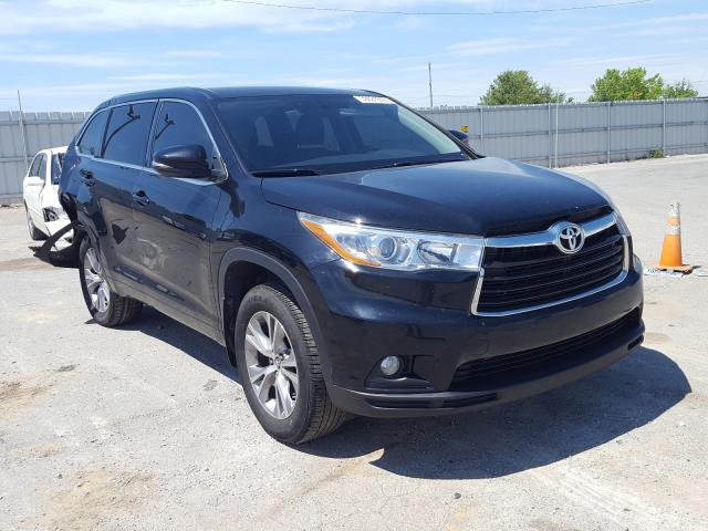 toyota highlander 2016 5tdbkrfhxgs320261