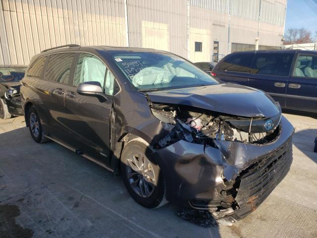 toyota sienna le 2021 5tdbrkec3ms025457