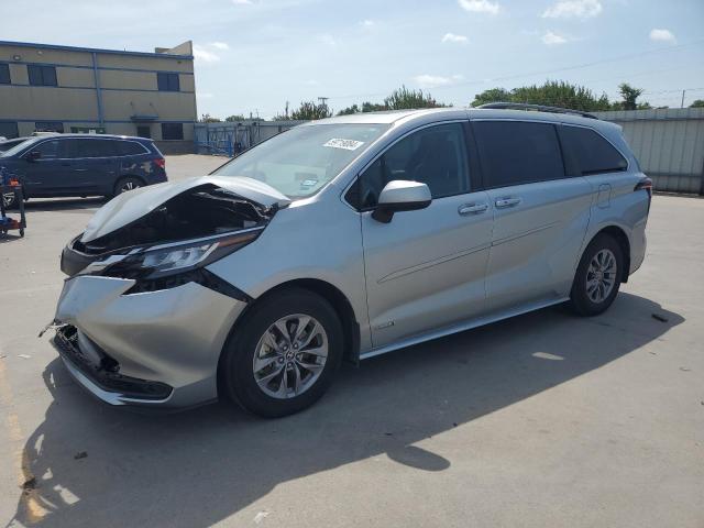 toyota sienna le 2021 5tdbrkec5ms066947