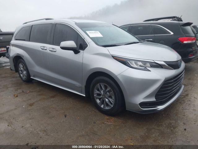 toyota sienna 2021 5tdbskfc9ms038846