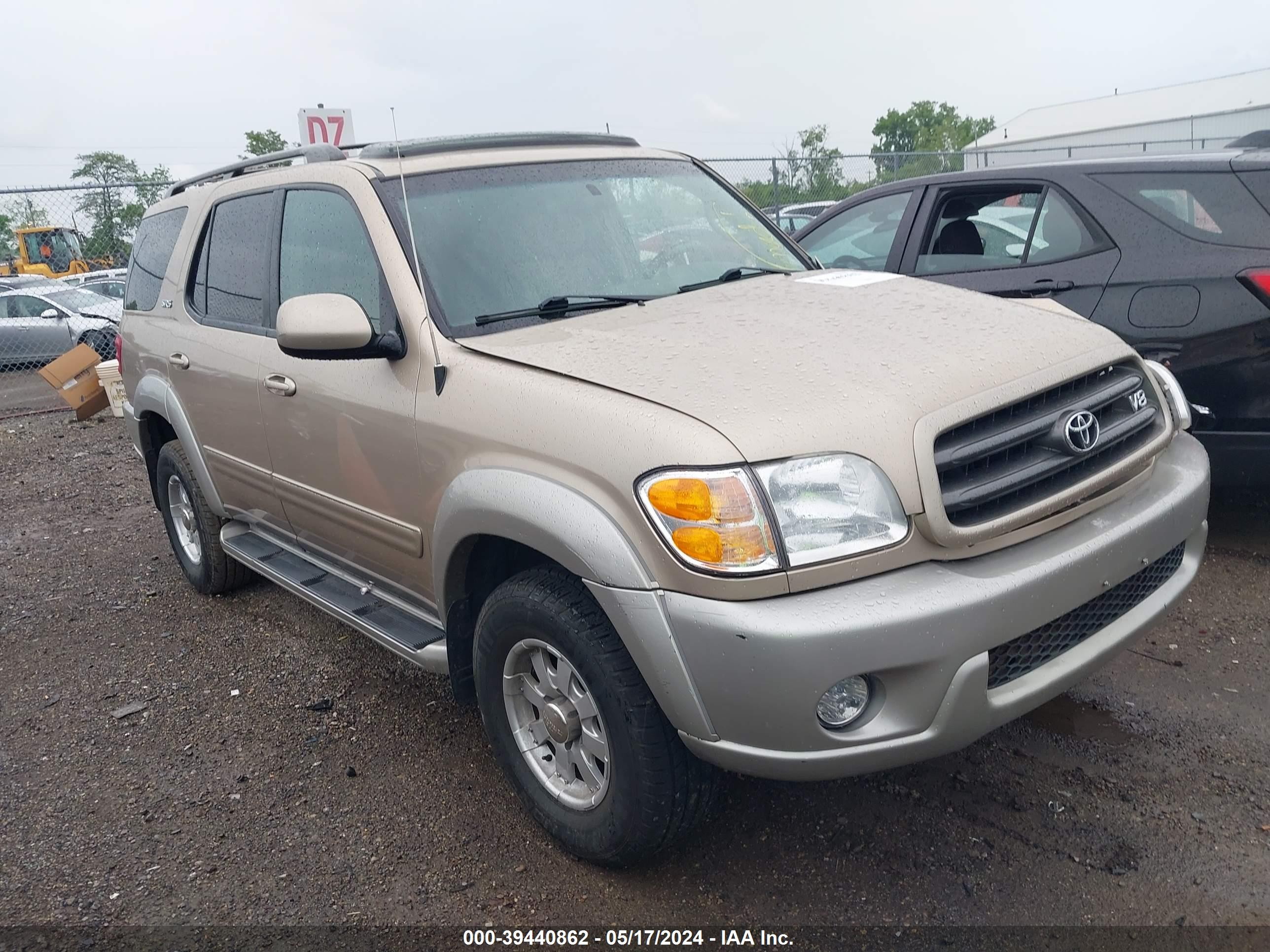 toyota sequoia 2003 5tdbt44a63s154000