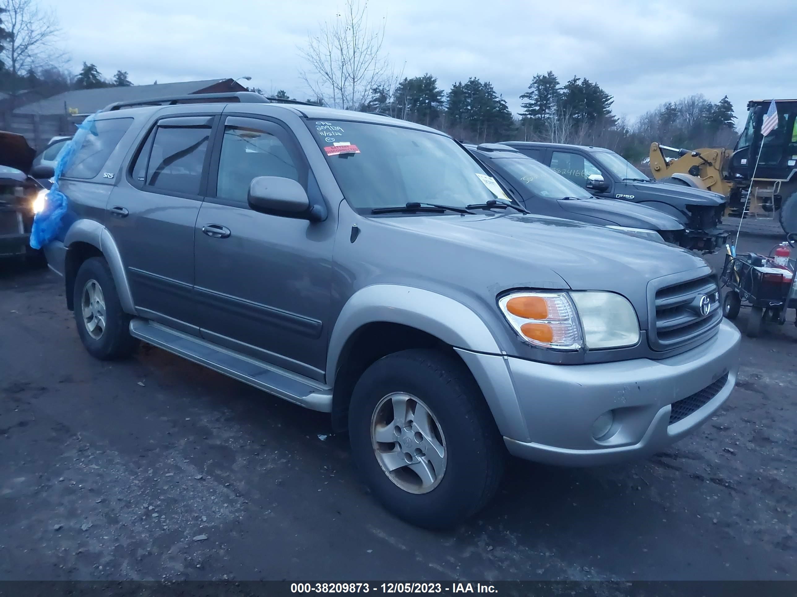 toyota sequoia 2004 5tdbt44a64s207411