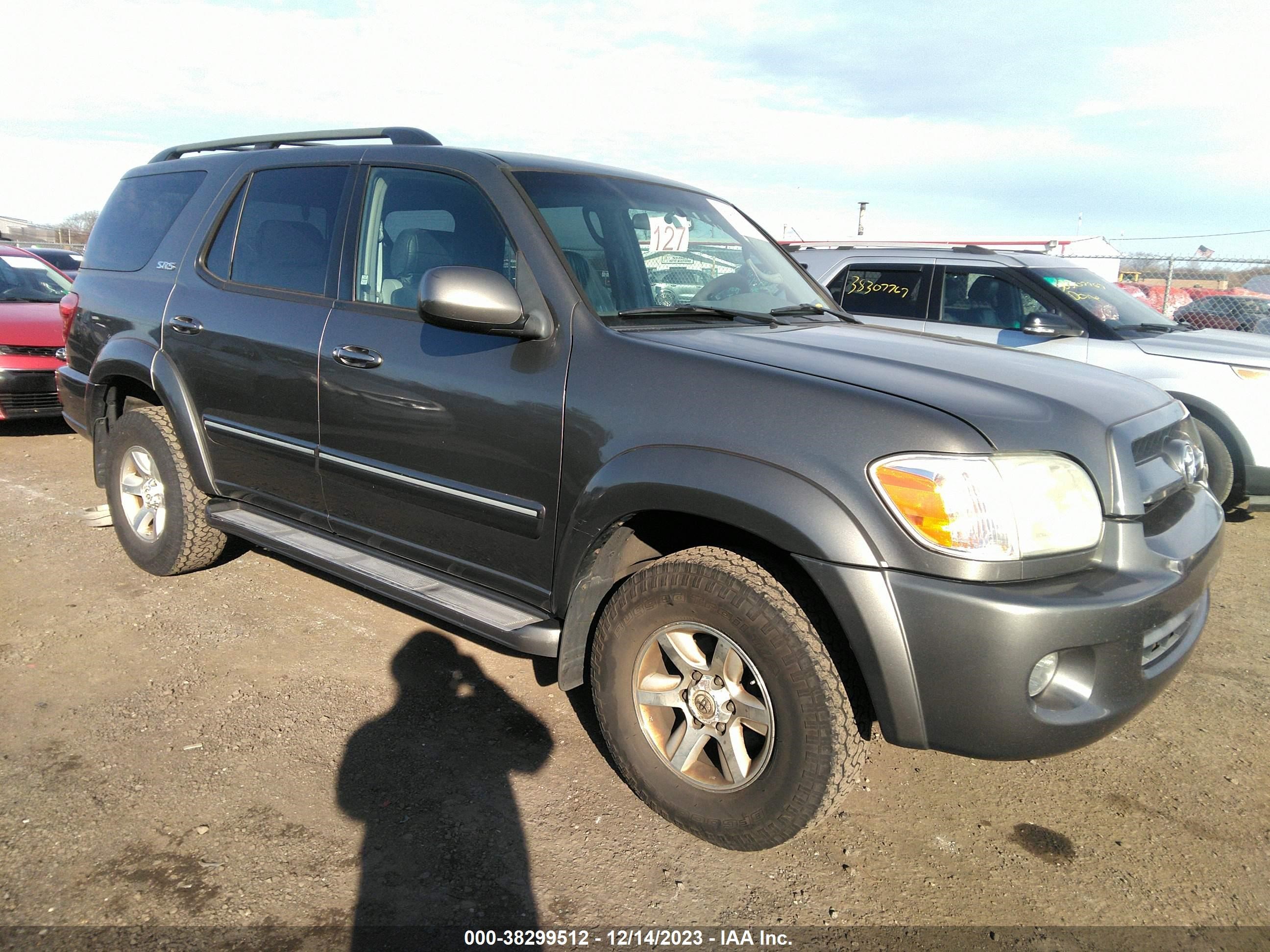 toyota sequoia 2007 5tdbt44a67s279164