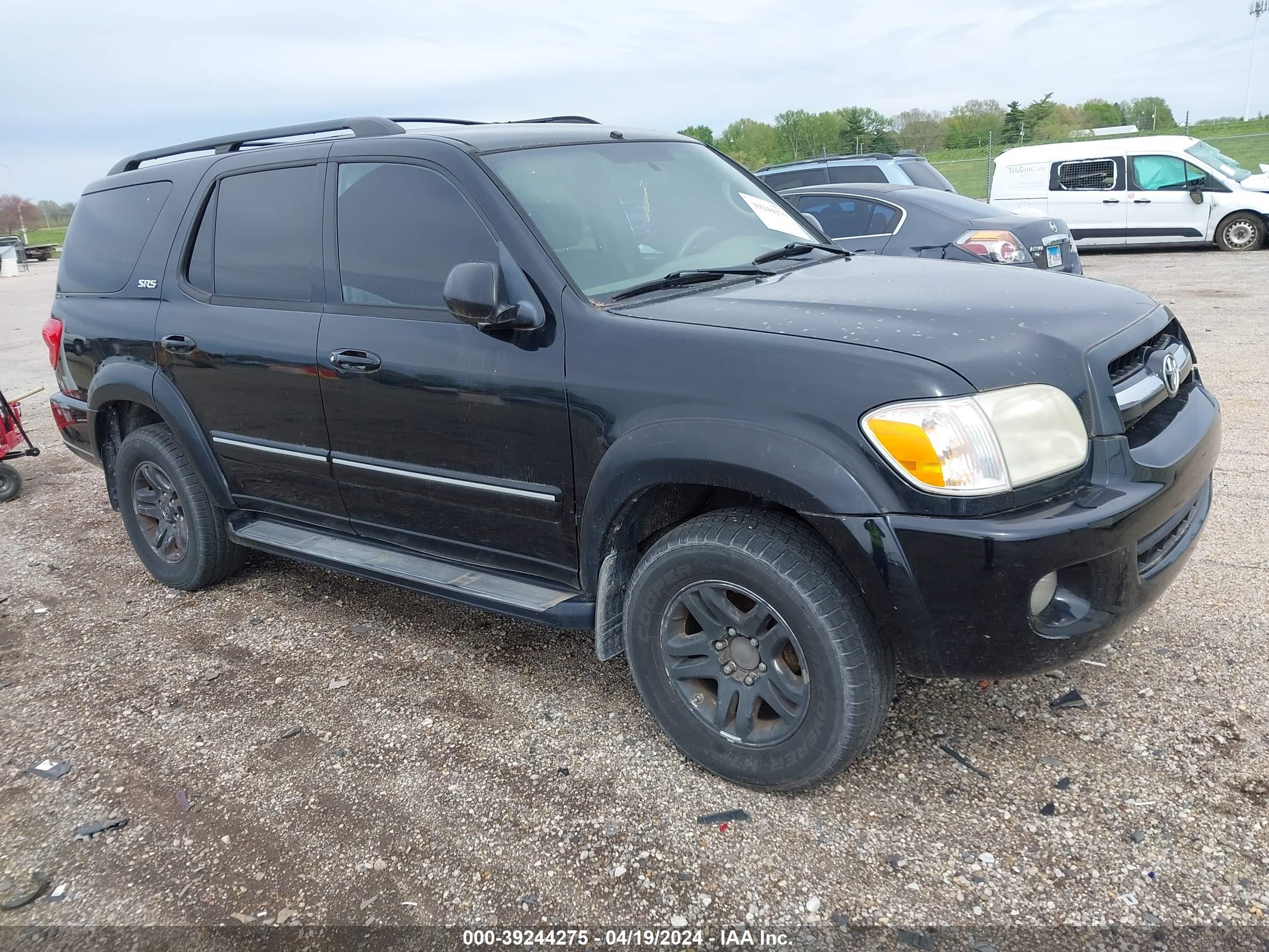 toyota sequoia 2006 5tdbt44a86s258296