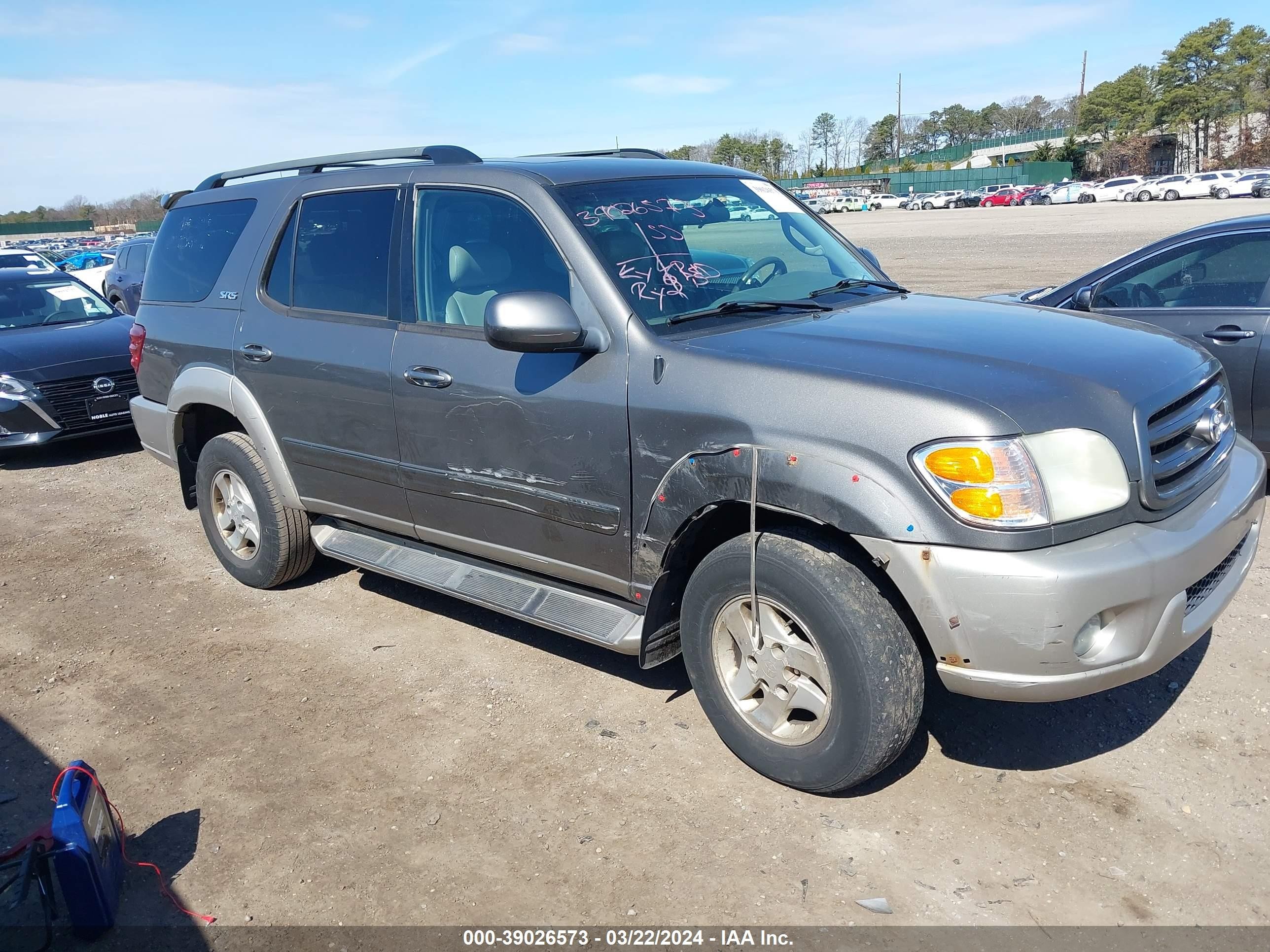 toyota sequoia 2004 5tdbt44a94s220850