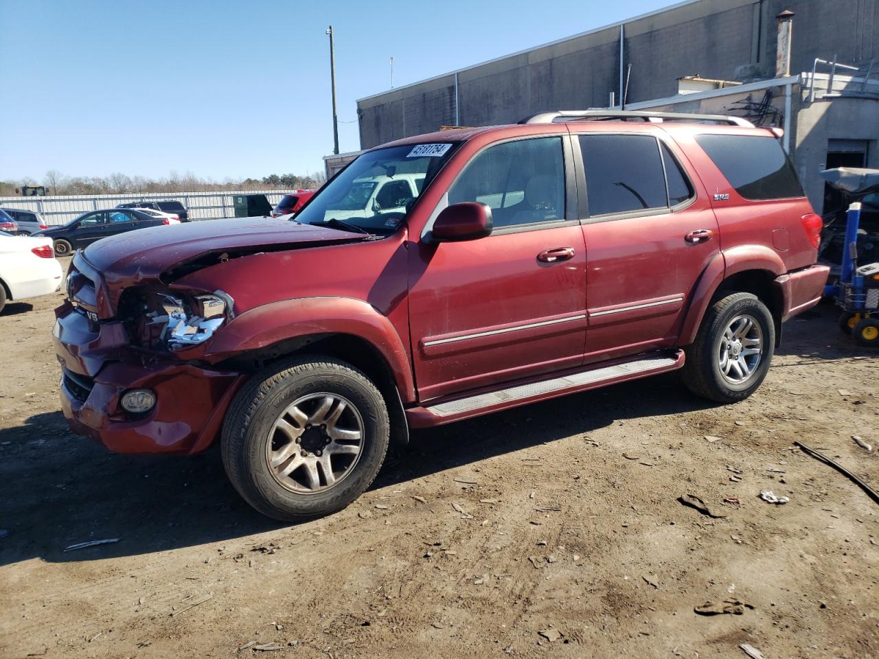 toyota sequoia 2007 5tdbt44a97s285640