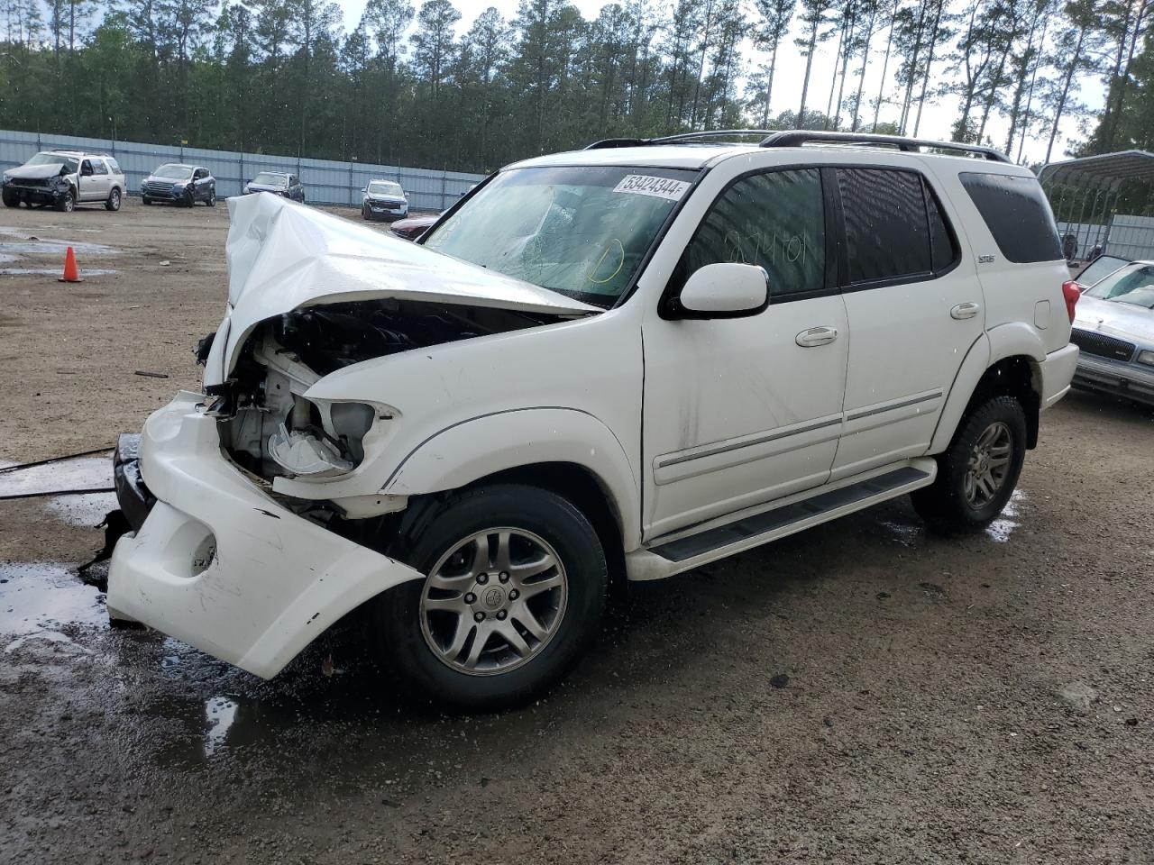 toyota sequoia 2007 5tdbt44ax7s278485