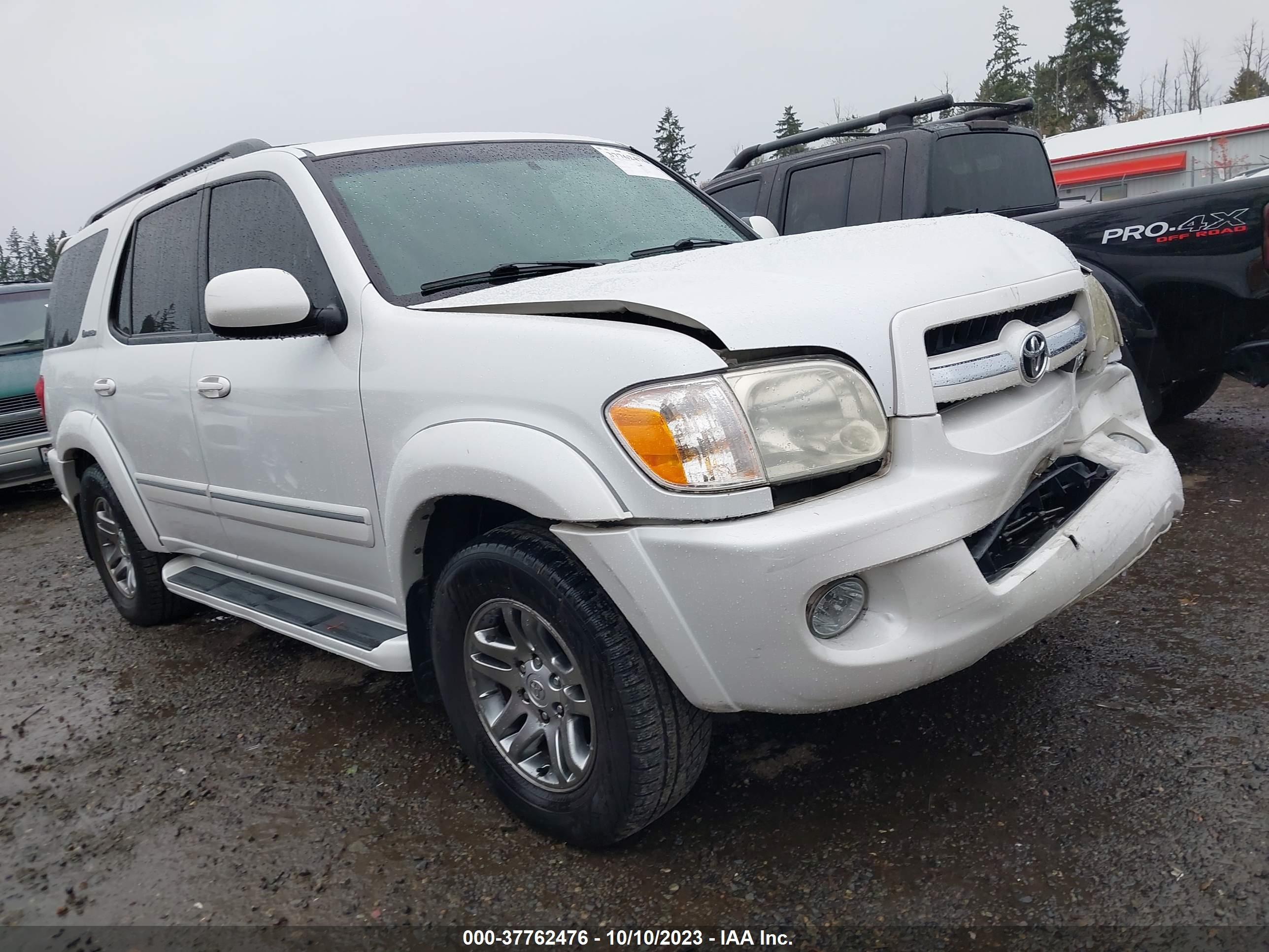 toyota sequoia 2005 5tdbt48a25s253832