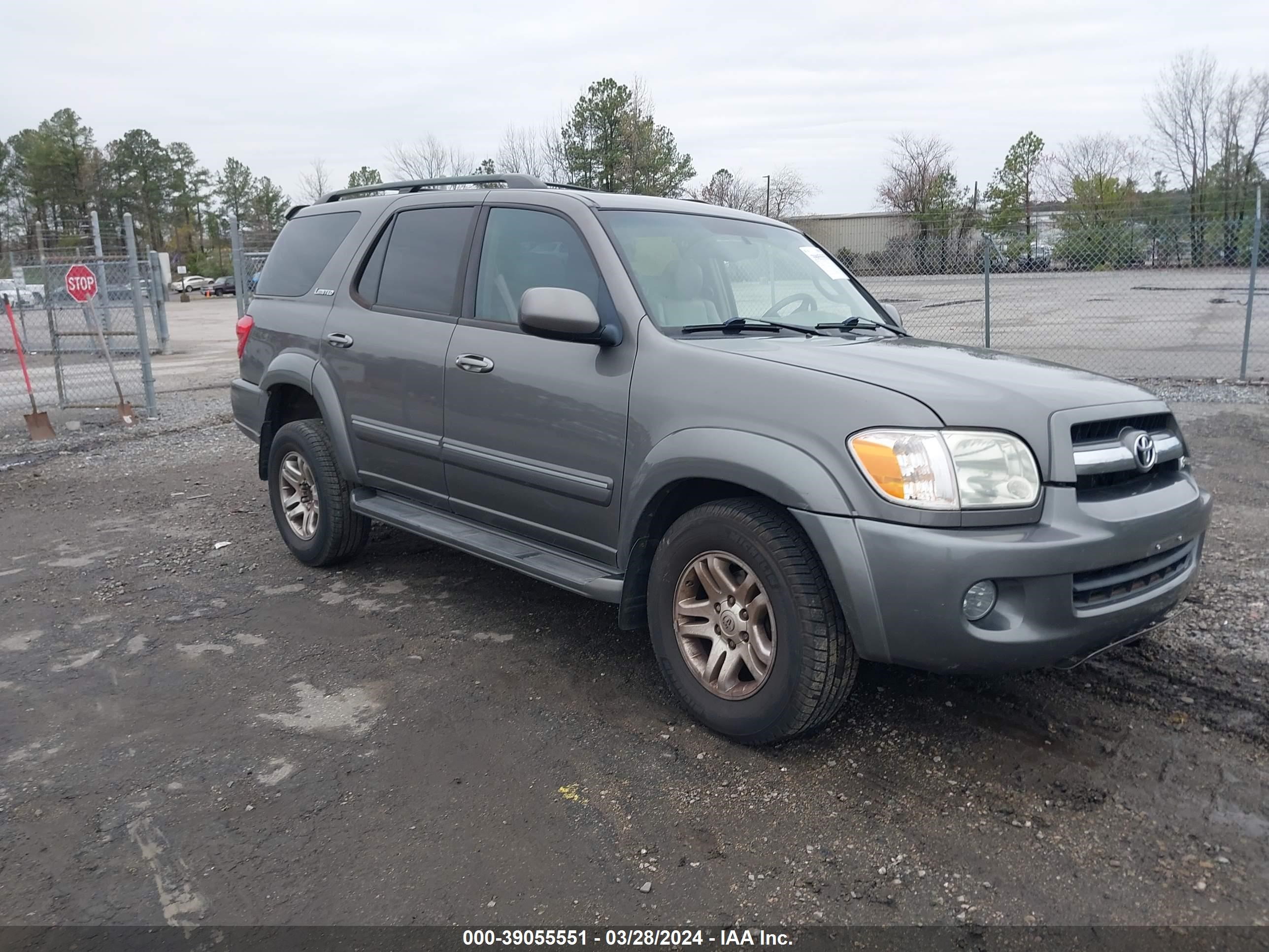 toyota sequoia 2006 5tdbt48a26s263598