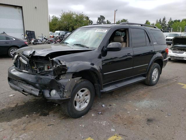 toyota sequoia li 2002 5tdbt48a42s065485