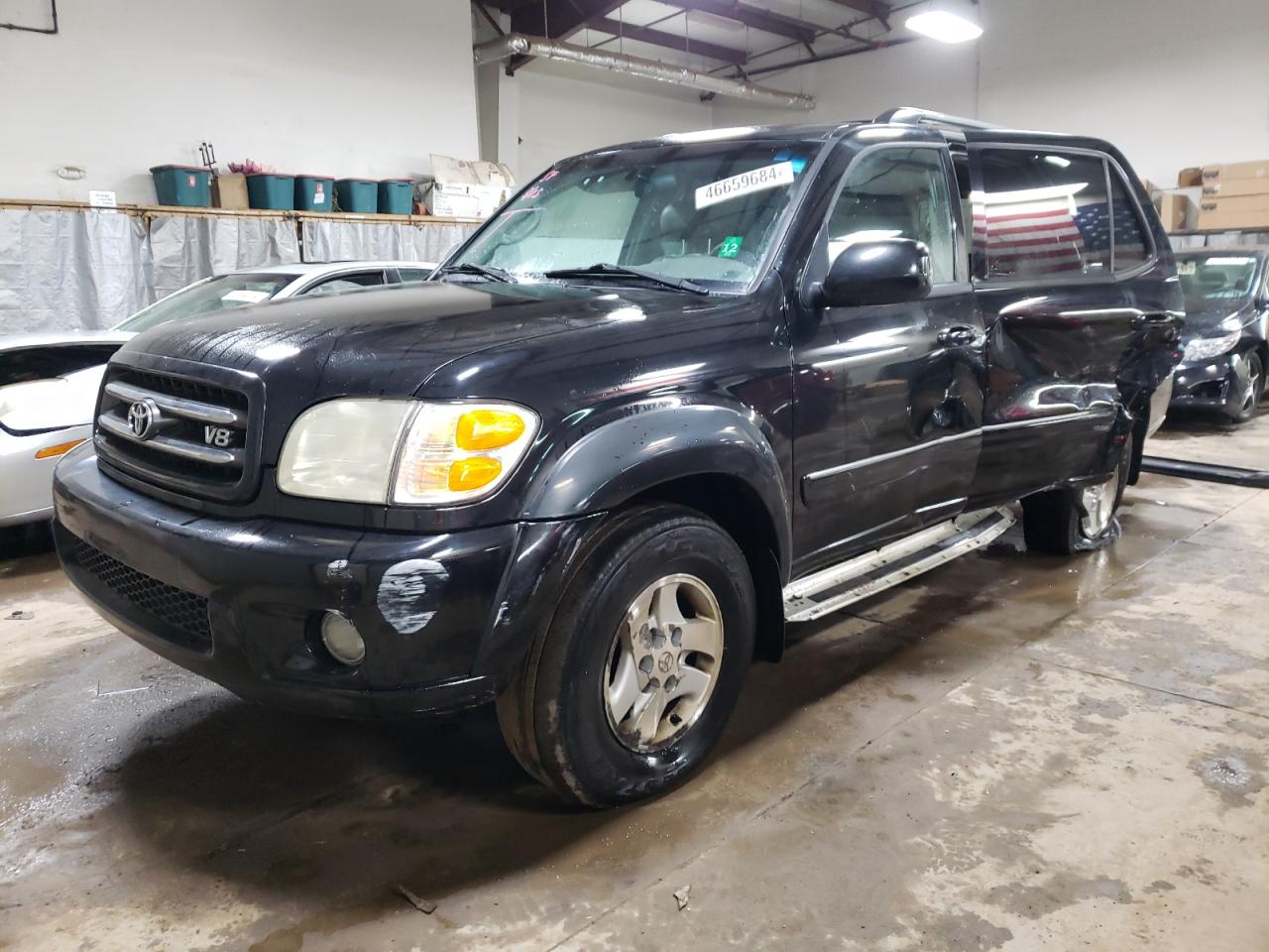 toyota sequoia 2002 5tdbt48a52s119294