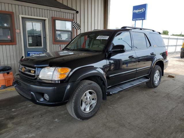 toyota sequoia li 2002 5tdbt48a52s133115