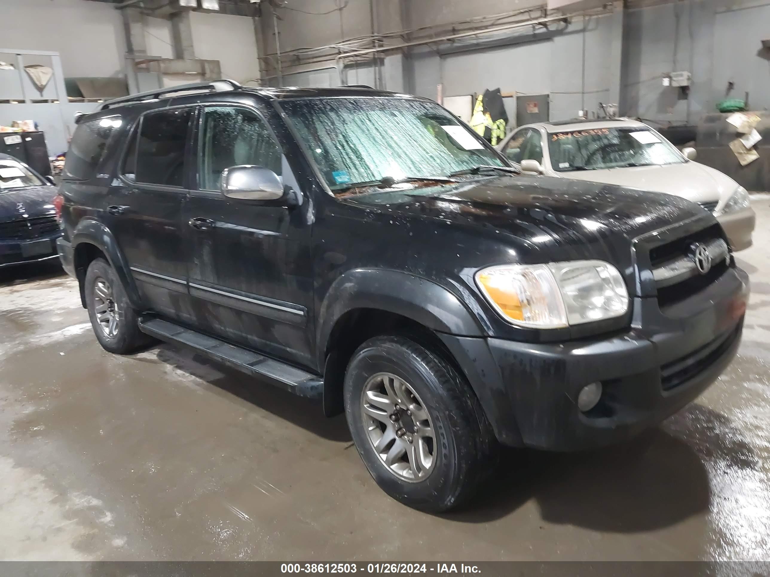 toyota sequoia 2007 5tdbt48a77s291804