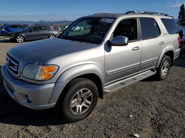 toyota sequoia 2003 5tdbt48a83s145695