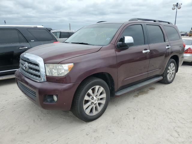 toyota sequoia li 2008 5tdby68a98s004560