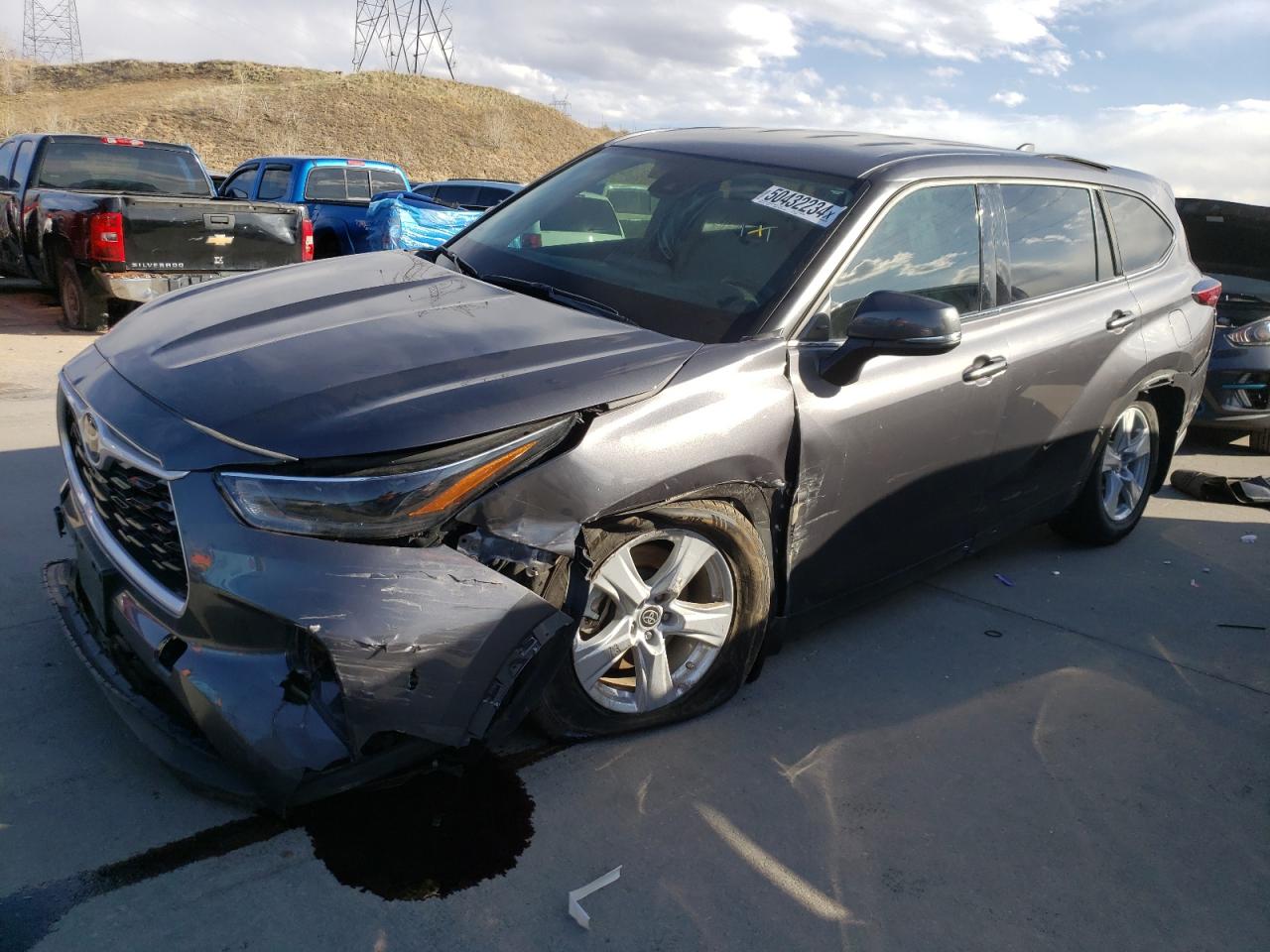 toyota highlander 2021 5tdbzrbh1ms530499