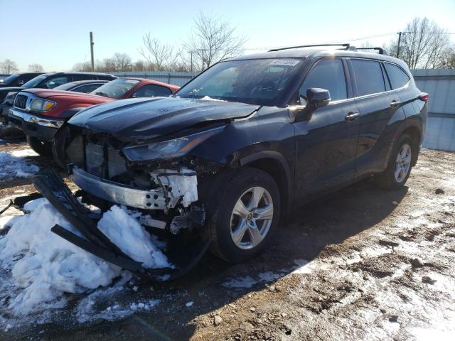 toyota highlander 2022 5tdbzrbh1ns224503