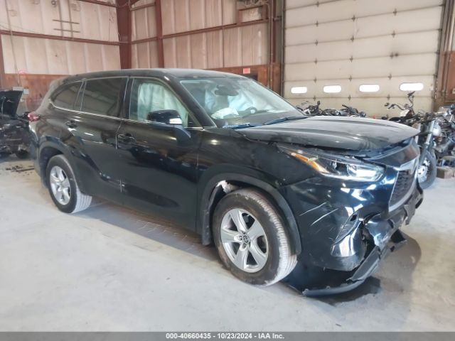 toyota highlander 2021 5tdbzrbh8ms149796