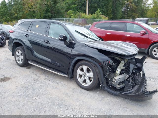 toyota highlander 2021 5tdbzrbhxms549763