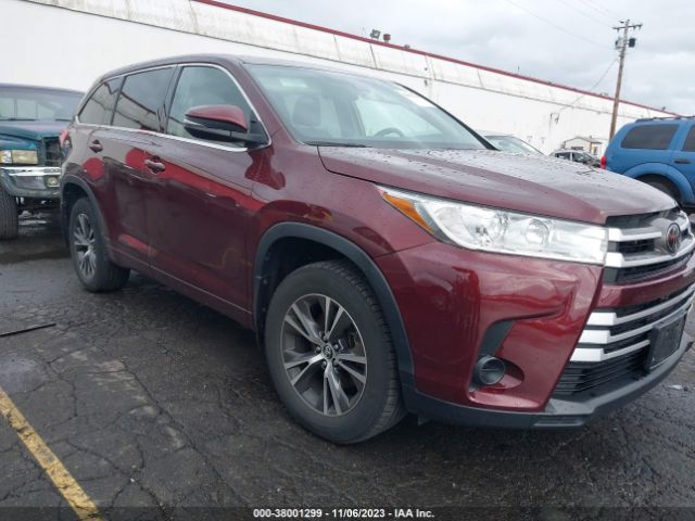 toyota highlander 2018 5tdbzrfh0js815250