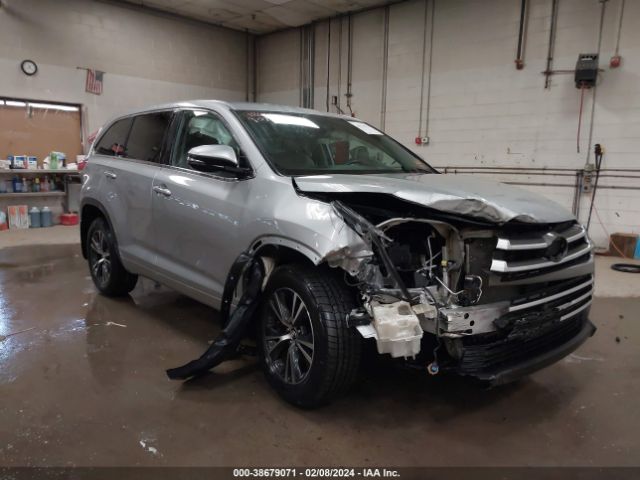 toyota highlander 2018 5tdbzrfh0js853349