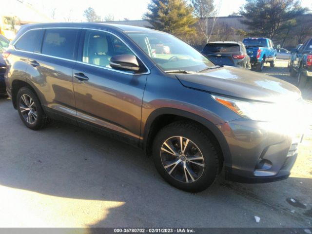 toyota highlander 2019 5tdbzrfh0ks709480