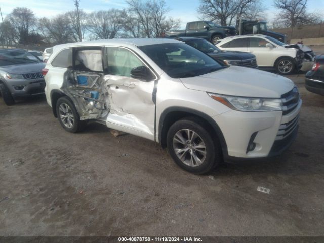 toyota highlander 2017 5tdbzrfh1hs359107