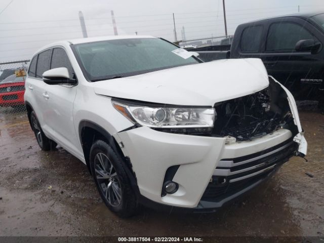 toyota highlander 2017 5tdbzrfh1hs432394