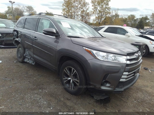 toyota highlander 2019 5tdbzrfh1ks920445