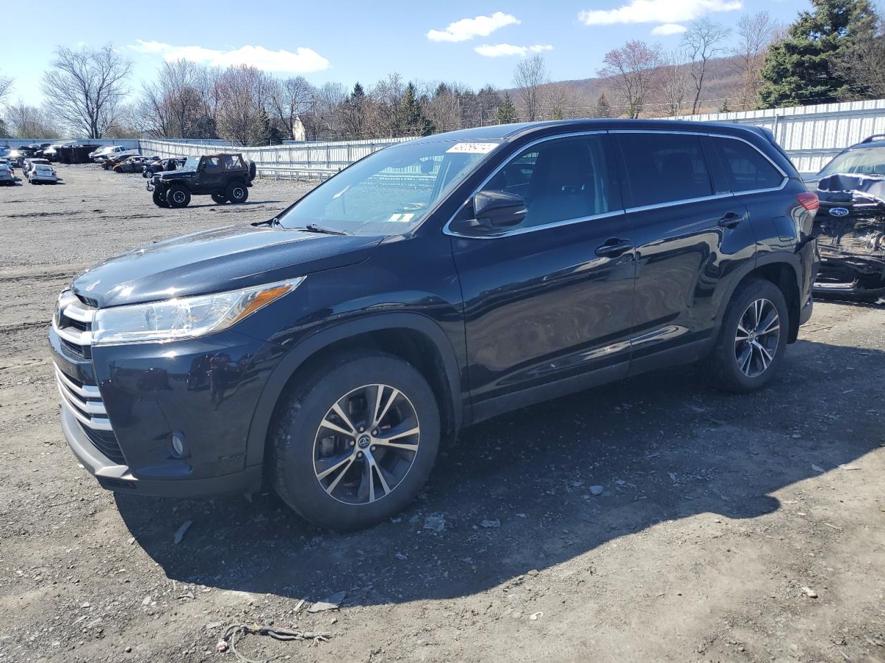 toyota highlander 2019 5tdbzrfh1ks994402