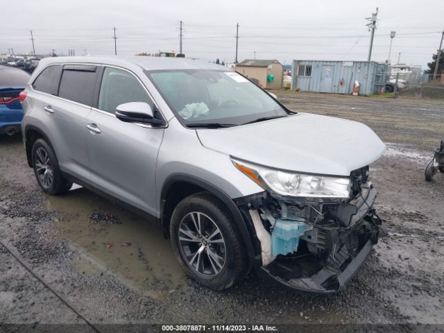 toyota highlander 2019 5tdbzrfh4ks711846