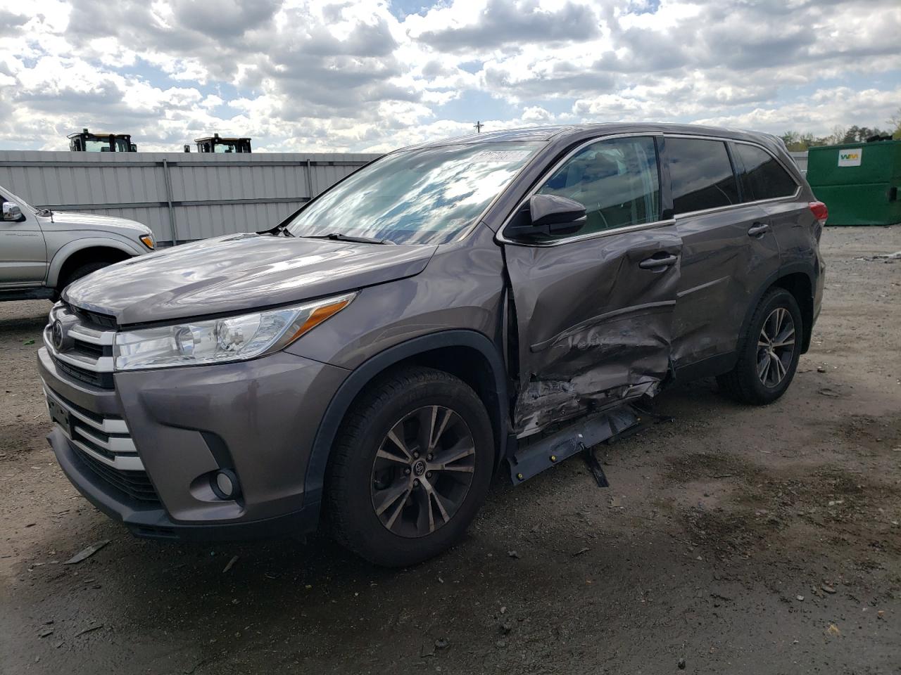 toyota highlander 2019 5tdbzrfh5ks984276