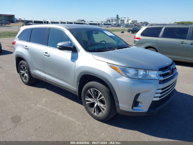 toyota highlander 2019 5tdbzrfh5ks984892