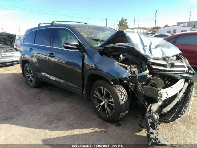 toyota highlander 2017 5tdbzrfh7hs415809