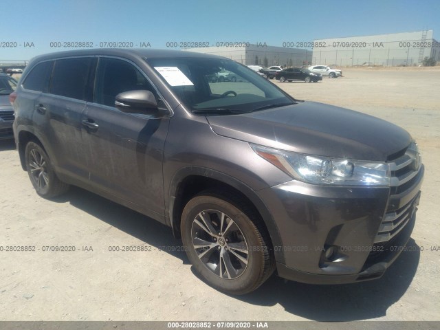 toyota highlander 2019 5tdbzrfh7ks747840