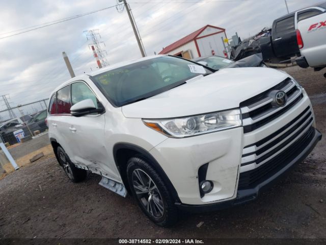 toyota highlander 2017 5tdbzrfhxhs476233