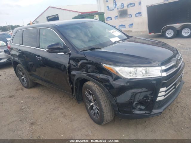 toyota highlander 2018 5tdbzrfhxjs493023