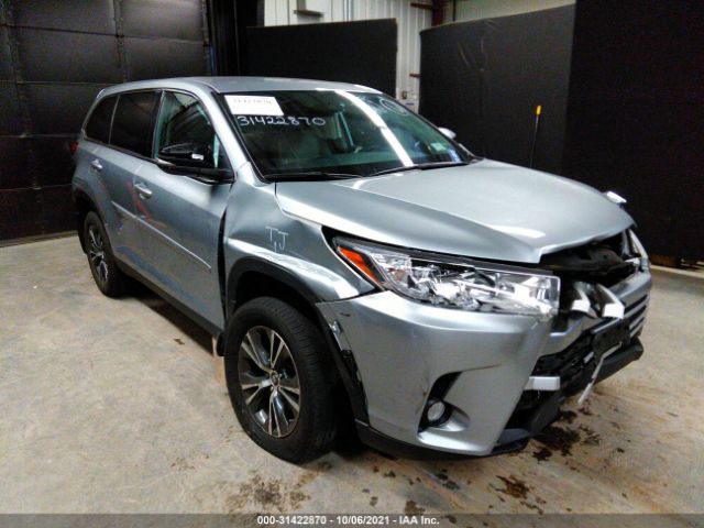 toyota highlander 2019 5tdbzrfhxks936501