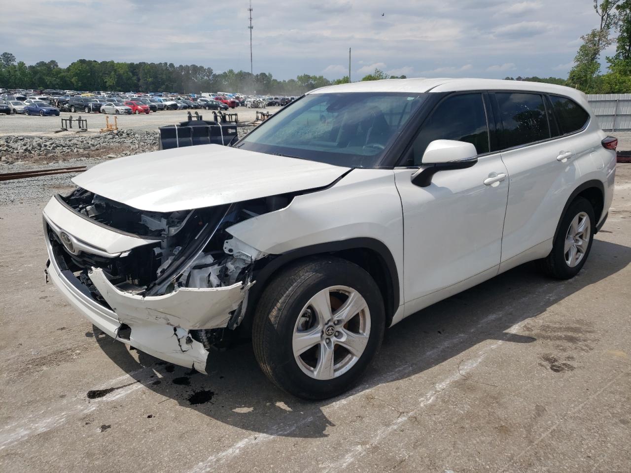 toyota highlander 2022 5tdczrah2ns555774