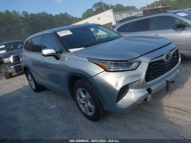 toyota highlander 2021 5tdczrah5ms518622